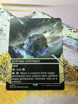Nesting Grounds -0031 - Borderless -Edge of Eternities -NM - Magic - MTG - Image 4