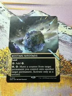 Nesting Grounds -0031 - Borderless -Edge of Eternities -NM - Magic - MTG - Image 5