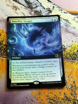 Rimefire Torque - Foil - Extended Art Lorwyn Eclipsed MTG - Image 1