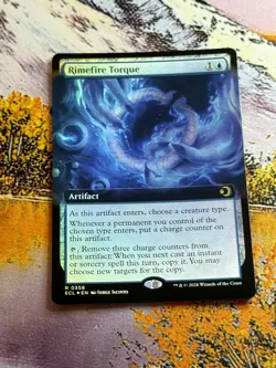 Rimefire Torque - Foil - Extended Art Lorwyn Eclipsed MTG - Image 2