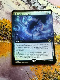 Rimefire Torque - Foil - Extended Art Lorwyn Eclipsed MTG - Image 4
