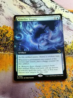 Rimefire Torque - Foil - Extended Art Lorwyn Eclipsed MTG - Image 5