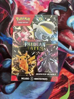 POKEMON TCG SCARLET & VIOLET PALDEAN FATES BOOSTER BUNDLE - Image 1
