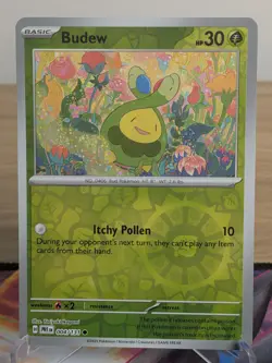 BUDEW 004/131 COMMON PRISMATIC EVOLUTIONS POKEMON REVERSE HOLO NM - Image 1