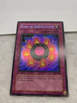Yu-Gi-Oh! Ring of Destruction Pharaonic Guardian PGD-000 1st Edition Secret MP - Image 1