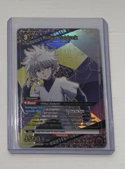 Killua Zoldyck (R*) UNION ARENA HXH HTR-2-059 Parallel Holographic Foil Card - Image 1