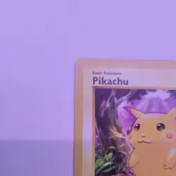 Pikachu (Red Cheeks) 58/102 Base Set (Shadowless) Pokemon Card NM 1999 Vintage - Image 3