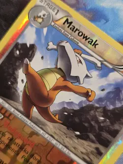 Marowak 37/124 XY Fates Collide Reverse Holo Rare Pokemon Card - Image 2