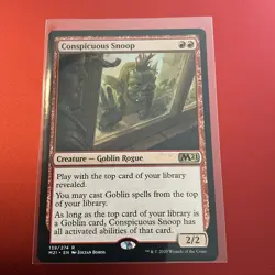 MTG 1x Conspicuous Snoop # 139 Core Set 2021 M21 Magic the Gathering Card x1 NM - Image 1