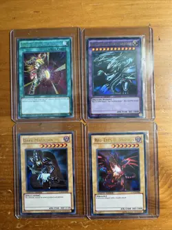 Yugioh Legacy Collection Card Lot - LP To NM - 4 Cards 600682787291 - Image 1