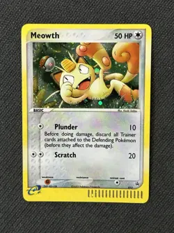 NM Meowth #013 Black Star Promo Holo Pokemon Card - Image 1