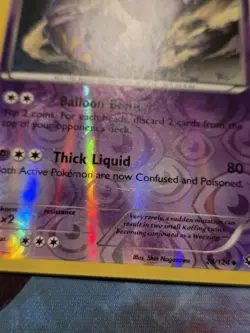 Weezing 28/124 XY Fates Collide Reverse Holo Uncommon Pokemon Card - Image 3