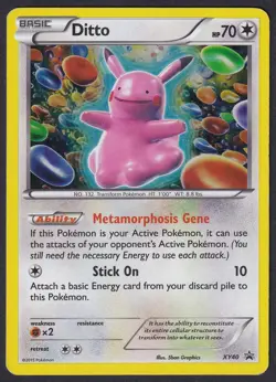 Pokemon Ditto XY40 Holo Black Star Promo - Image 1