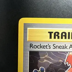 Pokemon Vintage Non-Holo Rare Rocket’s Sneak Attack 72/82 Team Rocket WotC - Image 2