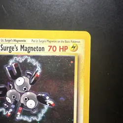 Pokemon Vintage Holo Rare Lt. Surge's Magneton Gym Heroes Wotc 2000 - Image 3