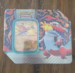 Paldea Partners Tin Skeledirge ex Scarlet & Violet Pokemon TCG **SEALED/NEW** - Image 1