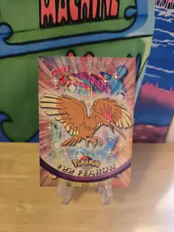 Fearow #22 Non-Foil Topps Red Logo Pokemon TV Animation Edition With Top Loader! - Image 1
