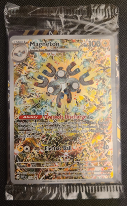 Pokemon Magneton 159 SV Surging Sparks ETB Black Star Promo Holo Rare SEALED - Image 1