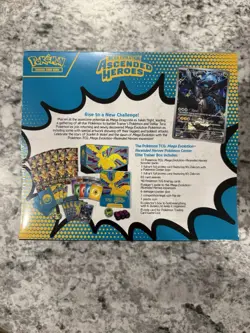 Pokemon Mega Evolution Ascended Heroes Pokemon Center ETB In Hand - Image 2