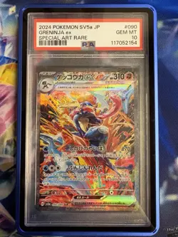 Pokemon Greninja ex Crimson Haze Japanese SAR #090 PSA 10, CASE INCLUDED - Image 1