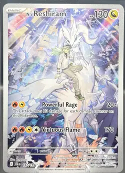 Pokemon TCG - N's Reshiram 167/159 SV09: Journey Together Illustration Rare Holo - Image 1