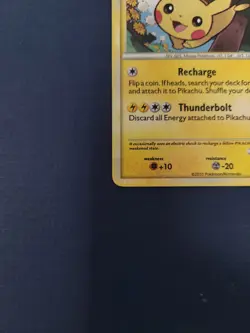 LP/NM Pikachu HGSS03 Pokemon TCG: 2010 HGSS Black Star Promo - Image 2