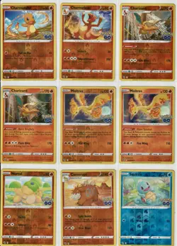Pokemon Go 75 Card Lot SWSH ERA Holo & Reverse Holo - No Duplicates - Image 3