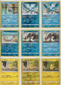 Pokemon Go 75 Card Lot SWSH ERA Holo & Reverse Holo - No Duplicates - Image 5