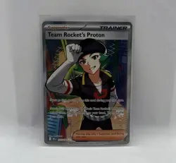 Pokemon TCG: Team Rocket's Proton 227/182 Destined Rivals Holo Double Rare NM - Image 1