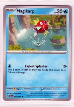 Magikarp 42/193 Paldea Evolved ENGLISH Common 2023 Near Mint Pokemon - Image 1