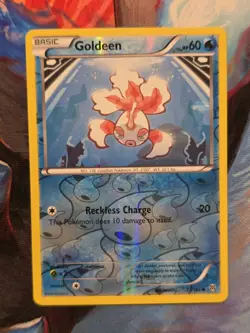 Goldeen 27/162 XY BREAKthrough Reverse Holo Common Pokemon Card - Image 1