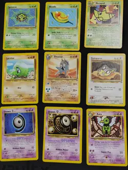 Pokemon Lot of 9 Neo Discovery WOTC HP/DMG Bulk *Read Desc* - Image 1