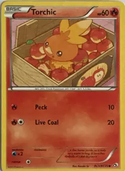 Torchic - RC5/RC25 - Legendary Treasures - Radiant Collection - LP - Pokemon TCG - Image 1