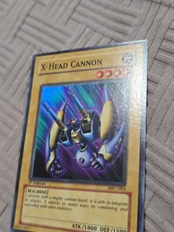 YUGIOH Vintage X-head Cannon 1st Edition MFC-004 LP Super Rare - Image 2