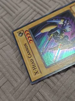 YUGIOH Vintage X-head Cannon 1st Edition MFC-004 LP Super Rare - Image 5