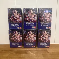 ONE PIECE TCG OP-14: The Azure Sea’s Seven Double Pack Set Vol. 9 Sealed LOT (6) - Image 1