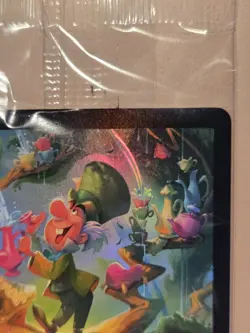 2026 Disney Lorcana D23 Promo MAD HATTER Gold Member Exclusive Card - Image 4