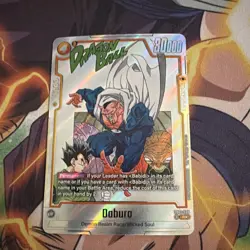 Dabura SB01-030 Rare Alternate Art Dragon Ball Manga Booster Card Fusion World - Image 1
