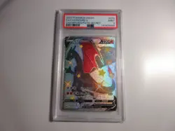 PSA 9 Shiny Charizard V Full Art Champions Path Pokemon Card - Image 1