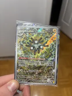 Pokemon TCG Magneton Promo Card SV Scarlet & Violet Surging Sparks 159 Sealed - Image 1