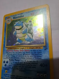 Pokemon TCG Blastoise Holo Rare Card - Base Set 2 Edition - Image 4