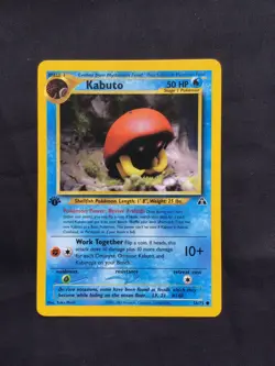 Pokemon Cards: 1st Edition Neo Discovery Common: Kabuto 56/75 - Image 1