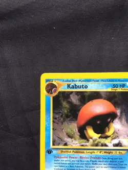 Pokemon Cards: 1st Edition Neo Discovery Common: Kabuto 56/75 - Image 2