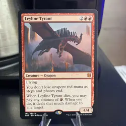 Leyline Tyrant Zendikar Rising Regular NM/M - Image 1