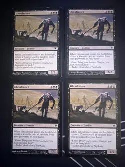 4x Ghoulraiser (102) Innistrad LP MTG Magic the Gathering x4 Playset MKE - Image 1