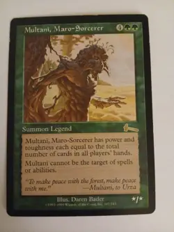 Multani, Maro-Sorcerer LP / MP Urza's Legacy MTG Magic the Gathering - Image 1