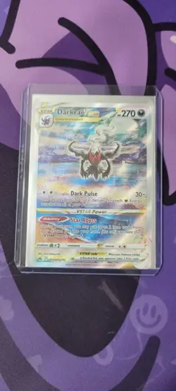 Pokemon TCG Darkrai Vstar Crown Zenith: Galarian Gallery Gg50/Gg70 Holo Ultra - Image 1