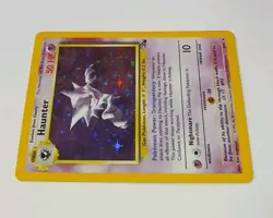 Vintage HAUNTER 6/62 Holofoil Rare Fossil Pokemon 1999 Wizards LP/NM 🌟 Sugimori - Image 4