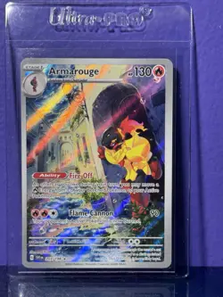 Armarouge 2023 Scarlet & Violet 203/198 Illustration Rare Pokemon - Image 1