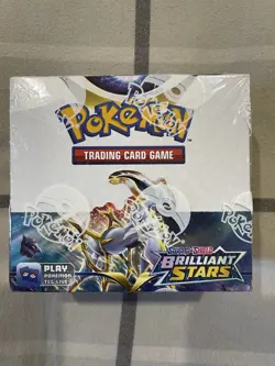 Pokemon Brilliant Stars Booster Box Factory Sealed Pokemon TCG 820650819964 - Image 1